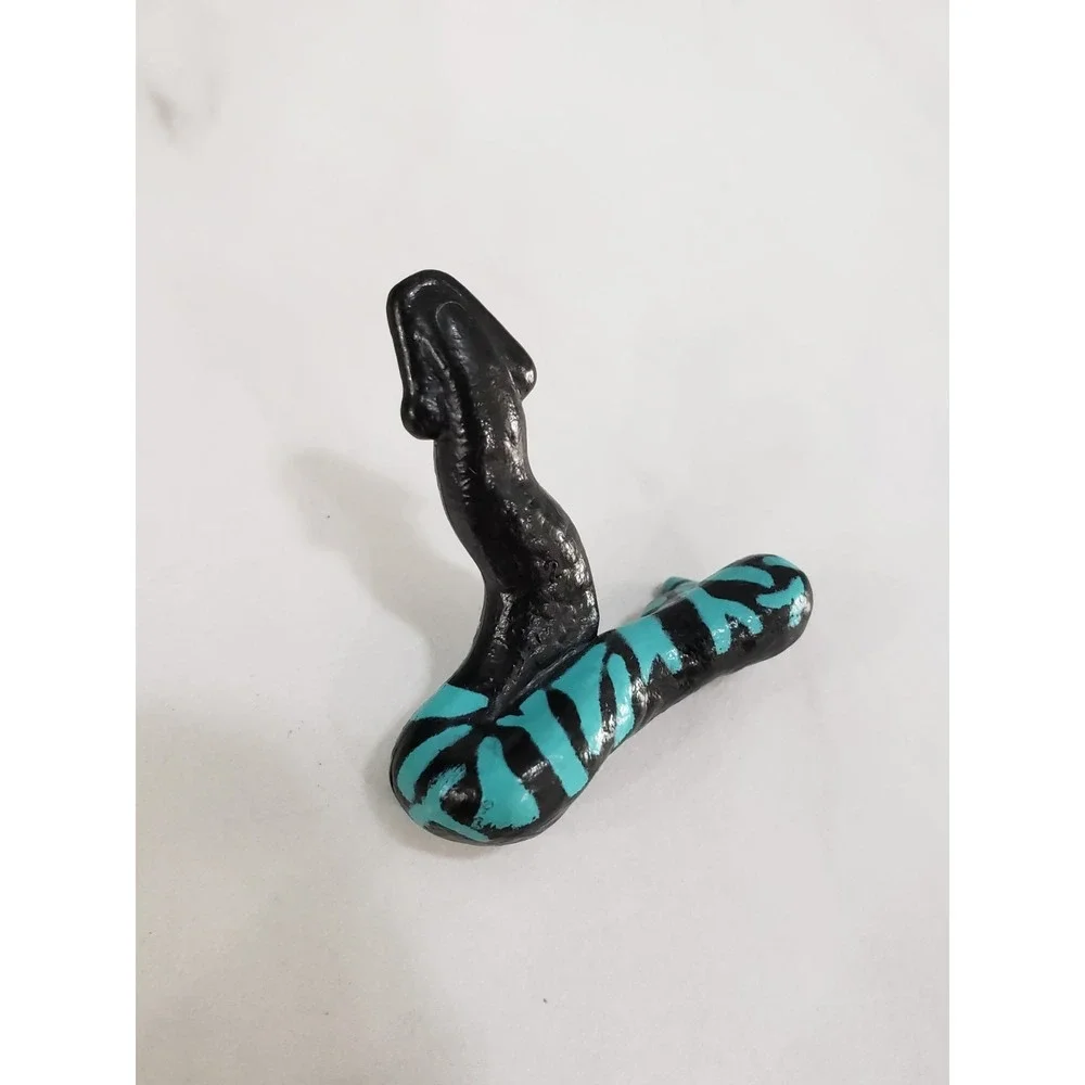 Replacement 1992 Mighty Max Pulverises Sea Squirm Snake Figure Bluebird Toy Head